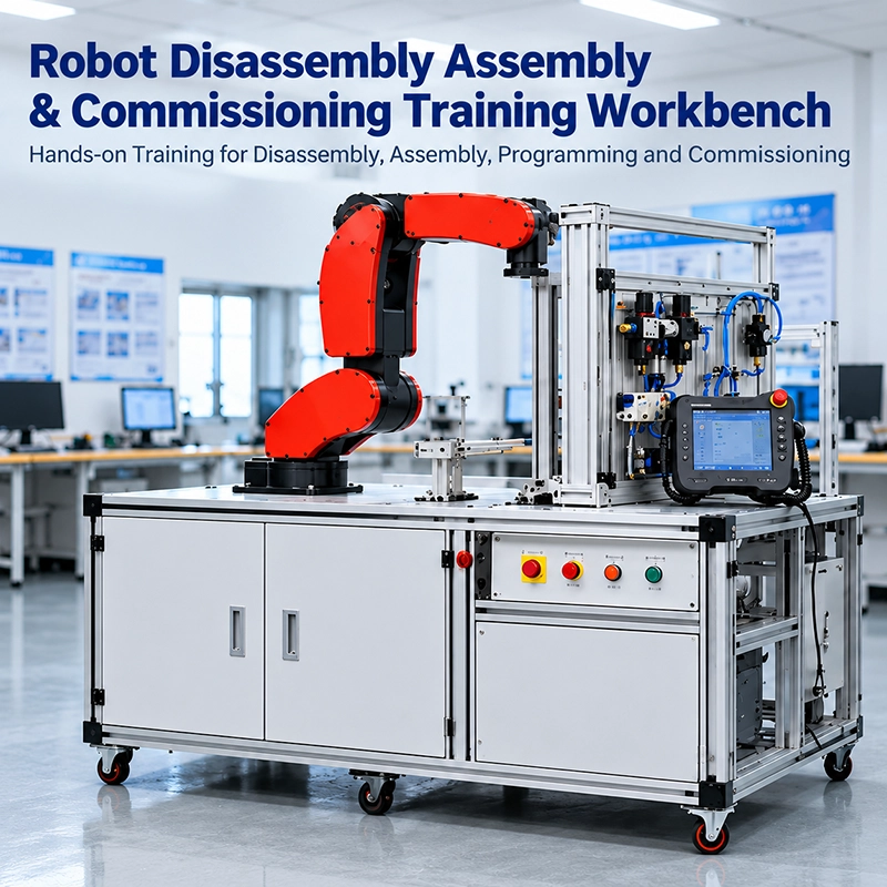 Robot Disassembly, Assembly & Commissioning Training Workbench