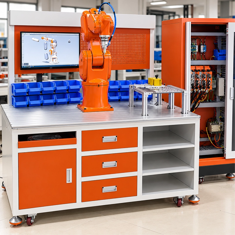 Industrial Robot Disassembly, Assembly & Maintenance Training Workbench