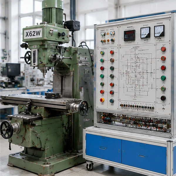 Machine-Tool Fault Diagnosis for Electrician & X62W Milling Machine Electrical Control Training Platform