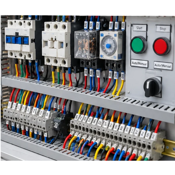 Electrical Wiring Skills for Basic Electrical & PLC Training Workbench