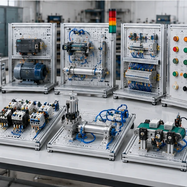 Expandable Training Setup for PLC Programmable Training & Assessment Workstation – Standard Configuration