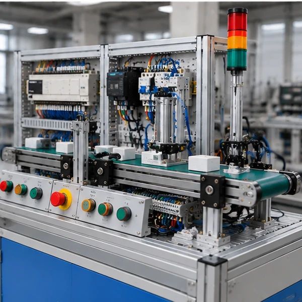Vision & Sorting for PLC System Application Training & Assessment Workstation