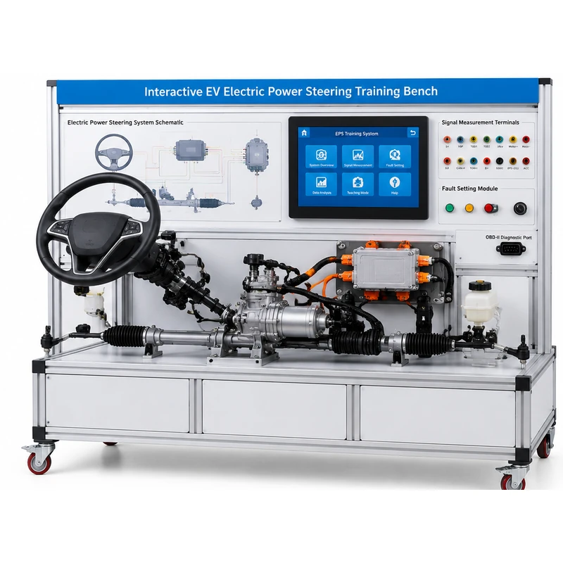 Interactive EV Electric Power Steering Training Bench