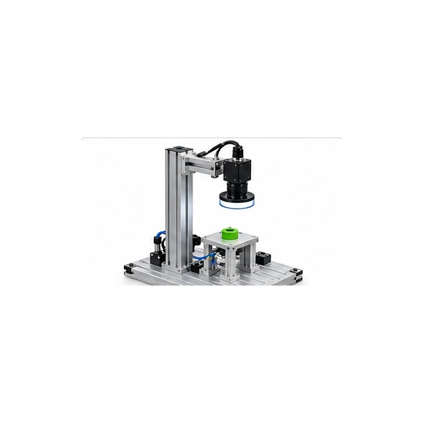 Industrial robot CCD vision inspection training module